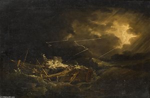 The Wreck Of The H.M.S. Deal Castle