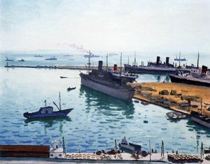 La Escuadra Aliada En Argel — Albert Marquet