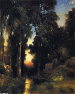 Mission In Old Mexico — Thomas Moran