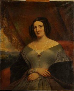 Portrait De Madame Aimé Rey — Benoît-hermogaste Molin