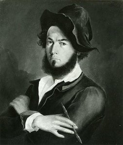 Self Portrait, (painting) — Frederick E Cohen