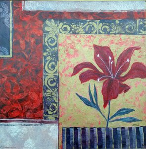 Lily On Gold — Jean Warin