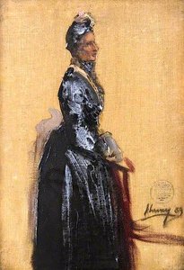Lady Octavia Shaw Stewart (sketch) — Sir John Lavery
