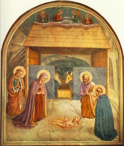 Nativity (convento Di San Marco, Florence) — Fra Angelico, Early Renaissance