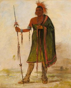 Wash Ím Pe Shee, Madman, A Distinguished Warrior — George Catlin