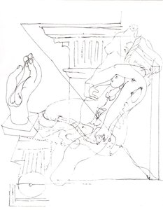 Automatic Drawing 03 — André Masson