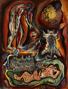 View Of Toledo Emblematic — André Masson