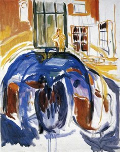 Self-portrait During Eye Disease Ii. — Edvard Munch