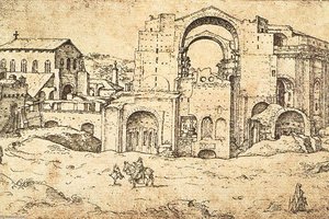 Construction Of The New St Peter's In Rome — Maerten Van Heemskerck, Renaissance