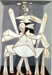 Woman Sitting In An Armchair — Pablo Picasso
