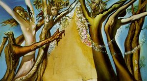 Study For The Set Of The Ballet 'tristan Insane' (act 1), 1944 — Salvador Dalí