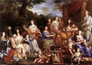 The Family Of Louis Xiv — Jean Nocret, Baroque