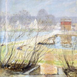 View From The Holley House — John Henry Twachtman