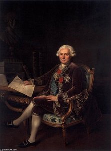 Marquis D'ossun — César Van Loo, Baroque Elegance