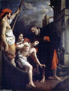 The Hospitality Of St. Julian — Cristofano Allori
