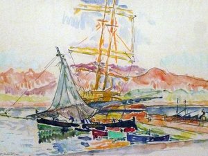 Paysage Corse — Paul Signac