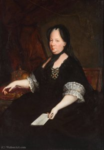 Empress Maria Theresa As A Widow — Anton Von Maron