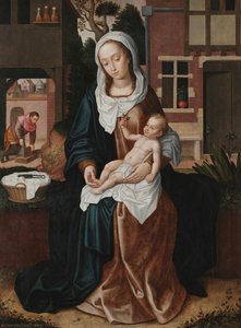 Virgin And Child — Pieter The Younger Claeissens