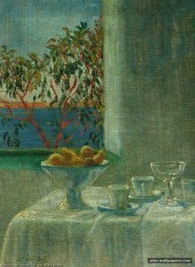 Still Life By A Window — Salvador Dalí