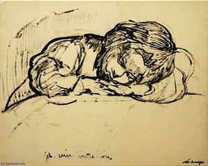 Sleeping Child — Nikolai Aleksandrovich Tarkhov