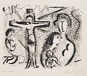 Christ Family — Marc Chagall