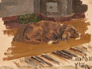 The Dog — Nicholas Roerich