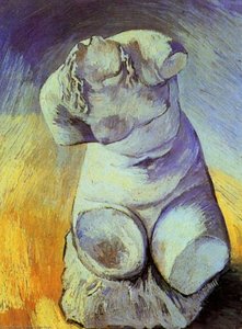 Plaster Statuette Of A Female Torso — Vincent Willem Van Gogh, Post-impressionism