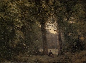 Souvenir Of Ville D'avray — Jean-baptiste-camille Corot