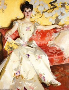 Portrait Of Elizabeth Sherman Cameron — Anders Leonard Zorn