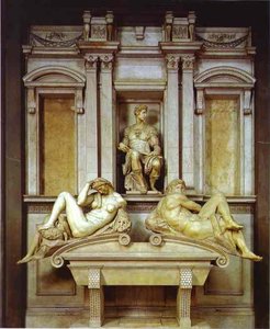 Tomb Of Giuliano De' Medici — Michelangelo Buonarroti, High Renaissance