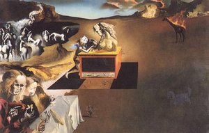 The Invention Of The Monsters, 1937 — Salvador Dalí