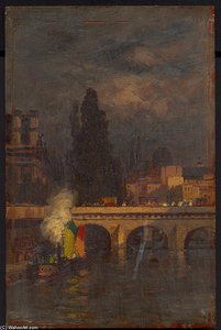 Unknown (aka Possible View Of Pont Royal) — John Joseph Enneking