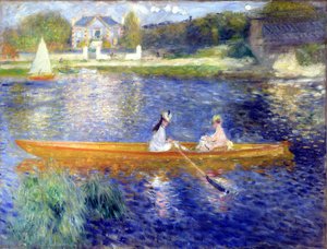 The Seine At Asnieres (also Known As The Skiff) — Pierre-auguste Renoir