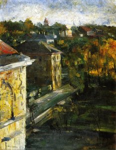 View From The Studio Window — Lovis Corinth