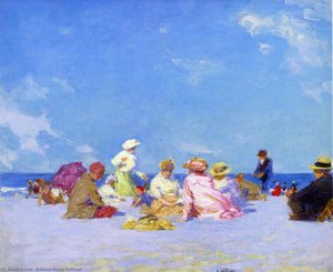 Afternoon Fun — Edward Henry Potthast, Impressionism