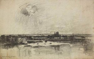 Avant-port De Dieppe — Albert-charles Lebourg