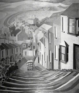The Steps, Fortuneswell, Dorset, 1953 — Mary Adshead