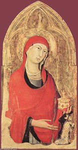 Orvieto Polyptych (detail) — Simone Martini