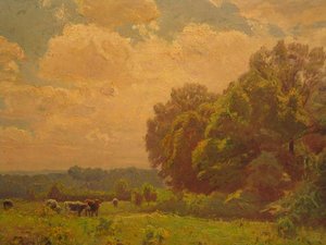 A Midsummer Idyll At Noon — Theodore Clement Steele