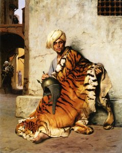 Pelt Merchant, Cairo — Jean-léon Gérôme