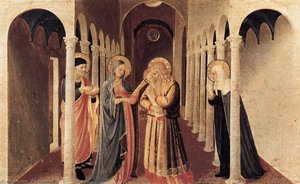 The Presentation Of Christ In The Temple (the Cortona Altarpiece) — Fra Angelico, Renaissance Early