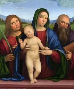 The Virgin and Child with Two Saints