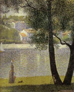 La Seine A Courbevoie — Georges Seurat, Neo-impressionism
