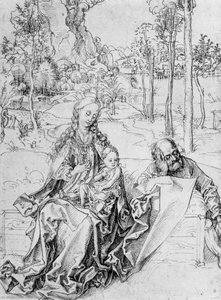 Holy Family, Berlin Smpk — Albrecht Dürer, Northern Renaissance