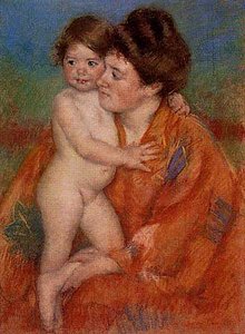 Woman With Baby — Mary Stevenson Cassatt