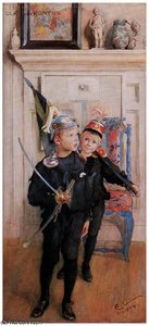 Ulf And Pontus — Carl Larsson