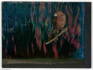 Untitled (red And Blue Water Reflections) — Joseph Cornell