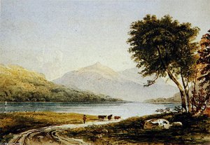 Loch Achray Ruskin — Anthony Vandyke Copley Fielding