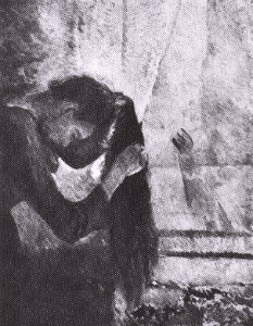Woman Combing Her Hair — Edvard Munch