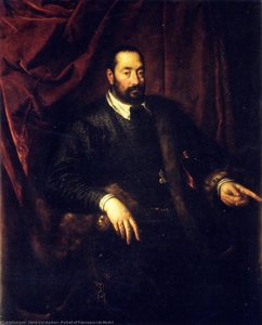 Portrait Of Francesco I De'medici — Hans Von Aachen, Mannerism